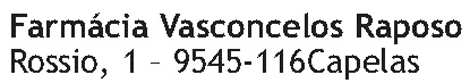 Farmácia Vasconcelos Raposo