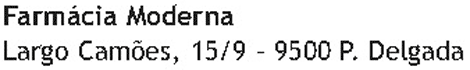 Farmácia Moderna