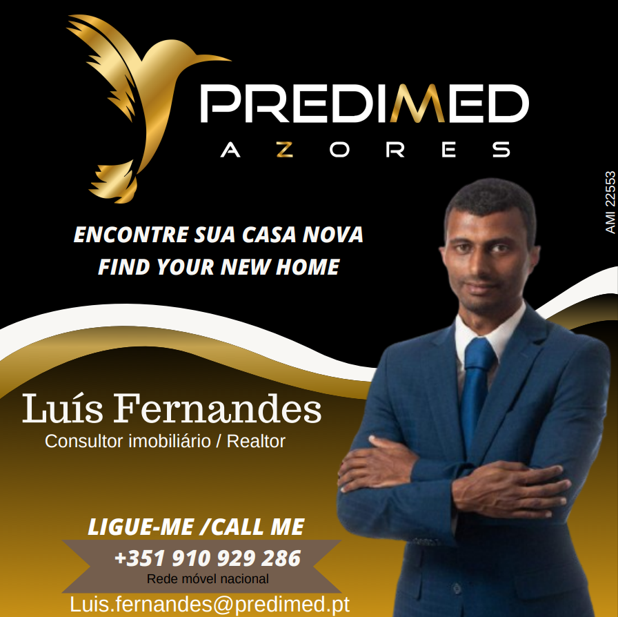 Luís Fernandes – Consultor Imobiliário PREDIMED Azores (São Jorge)